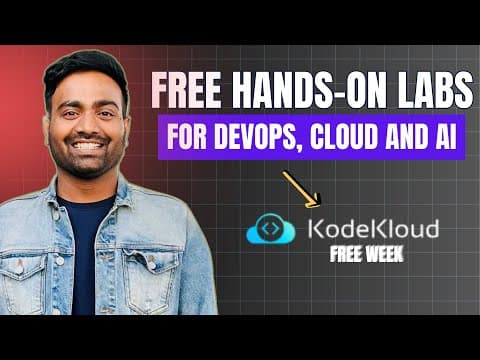 Complete FREE Practical Hands-on Labs | KodeKloud FREE Week