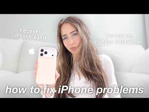 How to fix any common iPhone problems | forgotten passcode | data loss