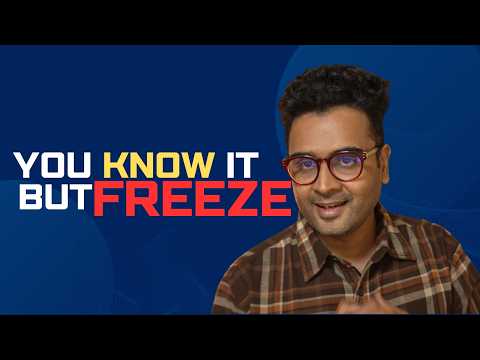 You Know the Answer… But Freeze in AI Interviews (Here’s Why)