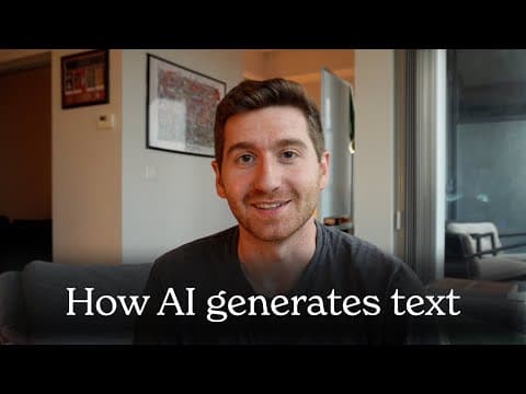 How AI generates text, simply explained