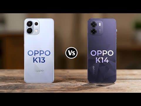 Oppo K13 5G Vs Oppo K14 5G