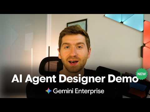 Agent Designer in Gemini Enterprise (first demo)