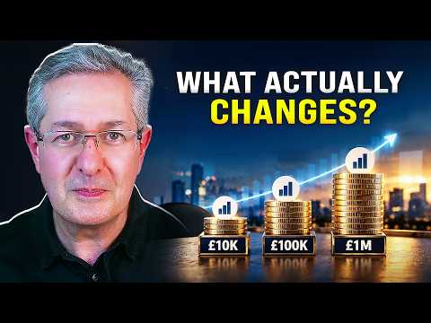 How I Would Invest £10k, £100k & £1m & What Changes