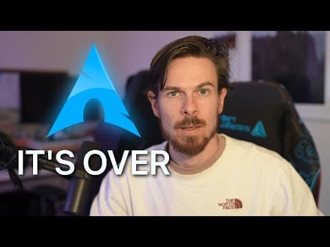 Arch Linux...time to say goodbye?