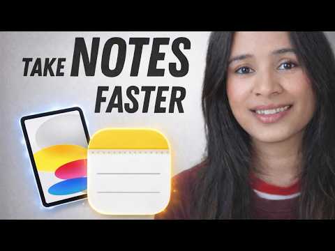 How To Speed Up Notetaking on iPad