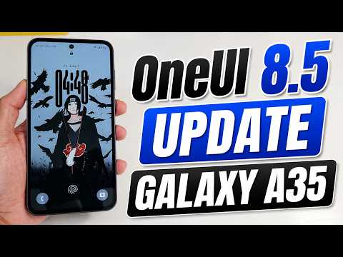 Samsung Galaxy A35 Official One UI 8.5 Update! (Best New Features)