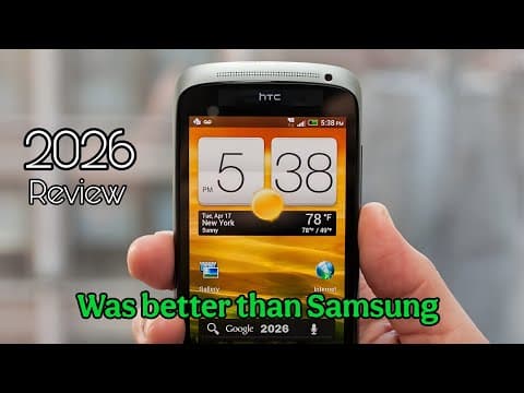Times When HTC was better than Samsung.