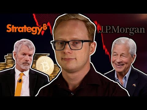 The Bitcoin Treasury Reckoning - Why People Are Blaming JPMorgan