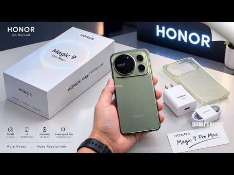 Honor Magic 9 Pro Max IS Finally Here