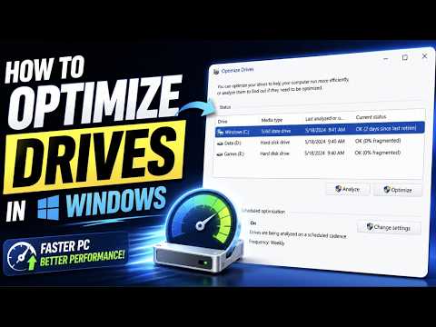 How To Optimize Drives In Windows 2026: The Ultimate SSD TRIM And HDD Defragmentation Speed Guide