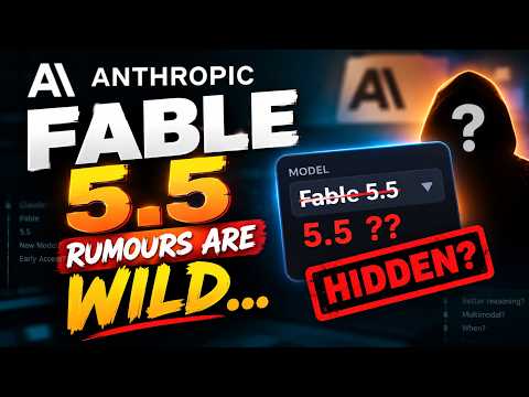 Fable 5.5 Rumours Are WILD… Is Anthropic Hiding Something?