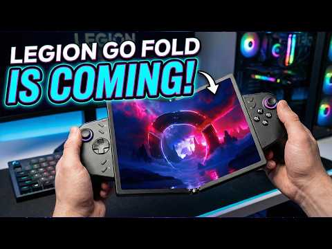 The Legion Go Fold Is Real! Lenovo's NEW Handheld Transforms Into a Laptop!