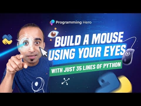 BUILD A MOUSE USING YOUR EYE - Python Project