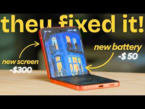Z FLIP 7: NEW BATTERY & NEW SCREEN! 10 MONTHS LATER FULL REVIEW!