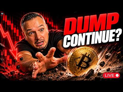 Bitcoin Crashing!! Now What!?! Live Analysis!