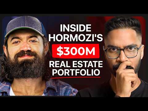 Hormozi's Advice To Business Owners - Buy Real Estate NOW!