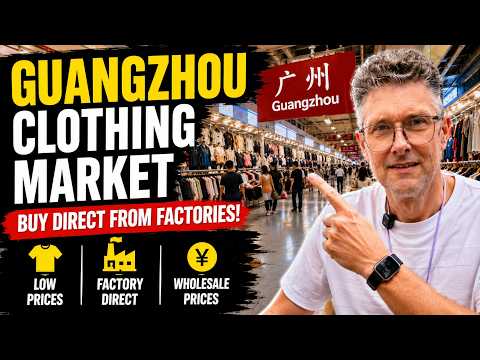 The Worlds BIGGEST Clothing (Apparel) Market | Guangzhou China
