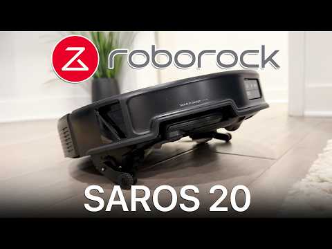 Roborock Saros 20 - This Flagship Robot Vacuum Is Over Powered...And That's A Good Thing!