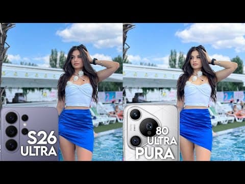 Samsung Galaxy S26 Ultra VS Huawei Pura 80 Ultra Camera Test