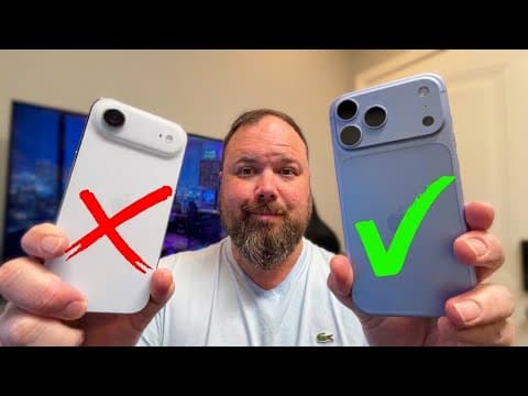 Goodbye iPhone Air, Hello iPhone 18 Pro Max!?