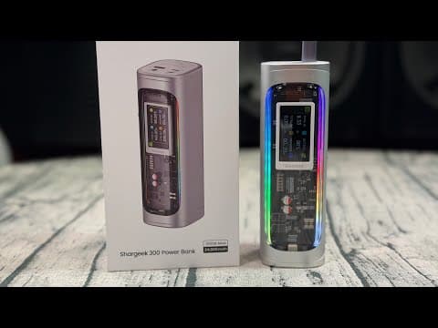 SHARGE 300 - The Most Insane Power Bank