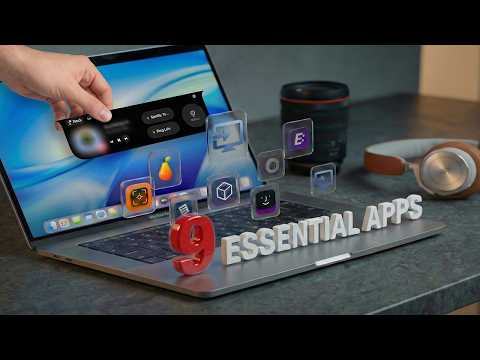 9 Mac Apps I Wish I Knew Sooner! (M4 MacBookPro, Mac Mini, MacBook Air)