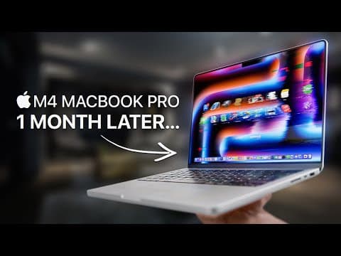 M4 Pro MacBook — 1 Month Later... (Long-Term Review)