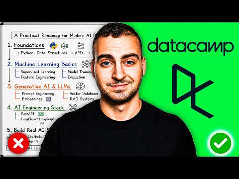 Do THIS Instead of watching endless AI Engineer Roadmaps (DataCamp Review)