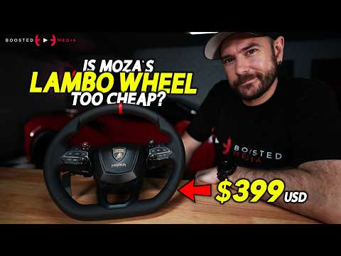 PRICE VS. QUALITY 🤔 - Moza Lamborghini Revuelto Wheel Review