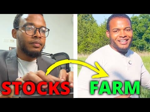 I Sold my Stocks and Bought a Farm