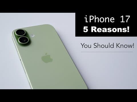 iPhone 17 after 4 Months | 5 Reasons You Should Know! Based on iPhone 17 Long Term Review