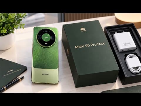 Huawei Mate 90 Pro Max - OFFICIAL Launch Is Finally Here!