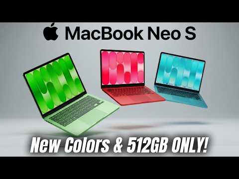 BREAKING NEWS MacBook Neo S LEAK! Another Neo Already in 2026?!