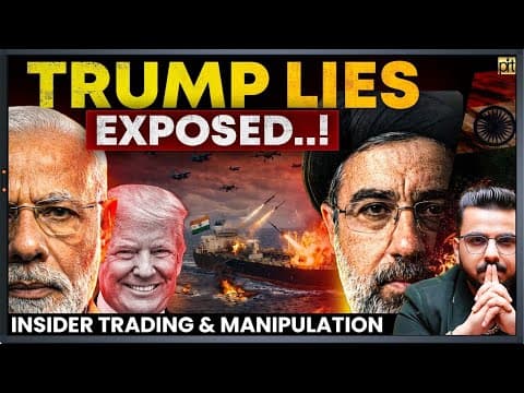Attack on Indian 🇮🇳 Ship | Stock Market Impact | Trump Biggest Liar Exposed...