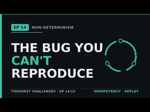 The Bug You Can't Reproduce: Non-Determinism in AI Agents