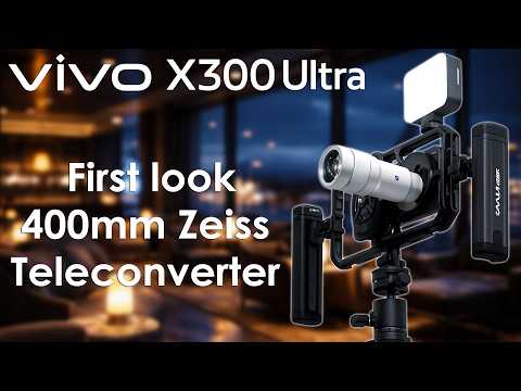 Vivo X300 Ultra gets 400mm Zeiss Teleconverter and Dedicated Grip Handle with Cooling