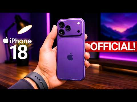 iPhone 18 Pro Max - FINALLY OFFICIAL!