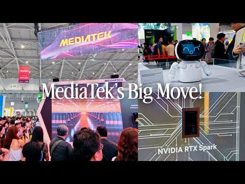 MediaTek is Creating BIG THINGS! 🔥RTX Spark PCs, AI-Powered Cars, and More!