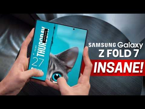 Samsung Galaxy Z Fold 7 — IT'S CRAZY!