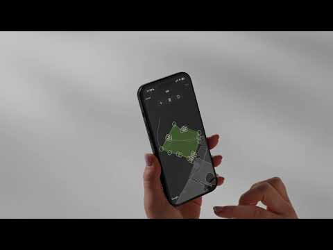 How to edit virtual points in the Automower® Connect app