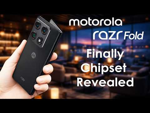Motorola Razr Fold Chipset Revealed — Mystery Finally Solved