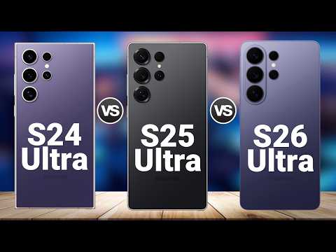 Samsung Galaxy S26 Ultra vs Galaxy S25 Ultra vs Galaxy S24 Ultra - Should You Upgrade?