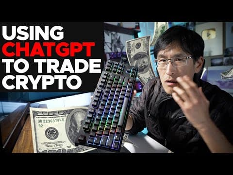 Using ChatGPT to Trade Crypto and MAKE MONEY.