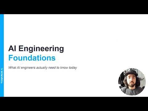 AI Engineering Foundations: What Developers Actually Need to Know Today