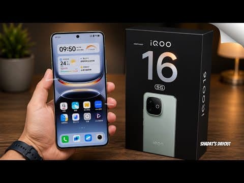 iQOO 16 Leaks Teaser - IT's finally HERE