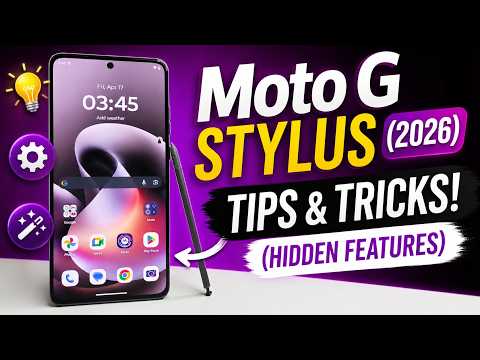 Moto G Stylus (2026) Tips & Tricks! (Hidden Features)