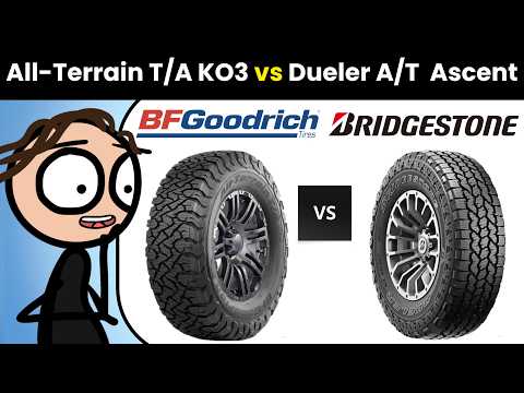 BFGoodrich All-Terrain T/A KO3 vs Bridgestone Dueler A/T Ascent (Comparison and Review)