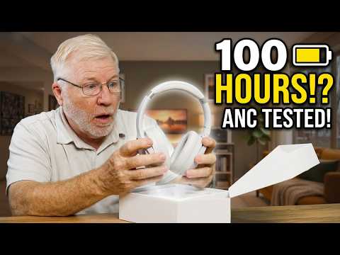 100 Hour Battery Headphones Put to the Test | ANC Performance Revealed