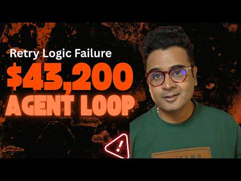 $43,200 Agent Loop: Full Production Post-Mortem (Retry Logic Failure)