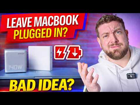 Testing MacBook Battery Myths! Is It Safe To Leave Plugged In?